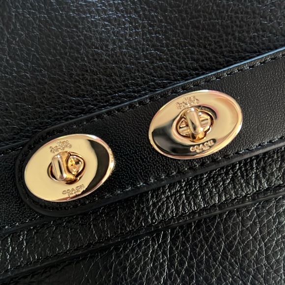 Soft leather blake clutch